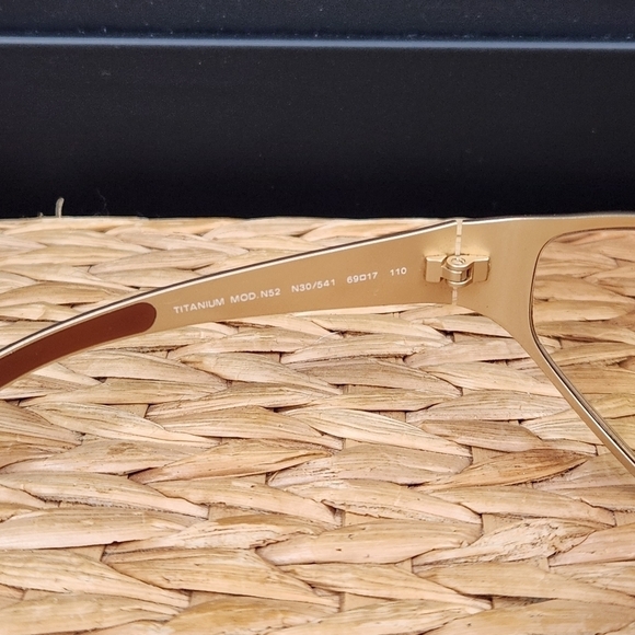 VINTAGE 2004 Versace Gold Sunglasses with Original Case - Picture 3 of 11